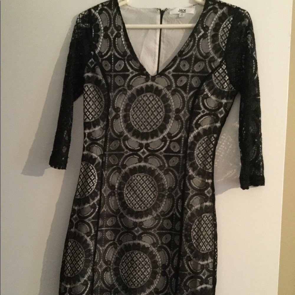 Jack black lace style dress
